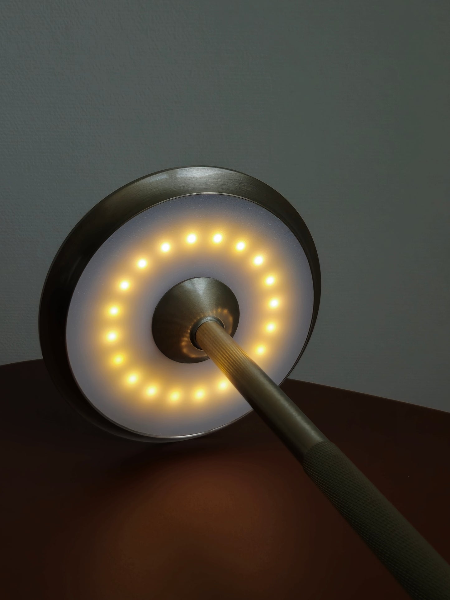 vintage Kabellose Lampe, Lichtfarbe warm dunkel