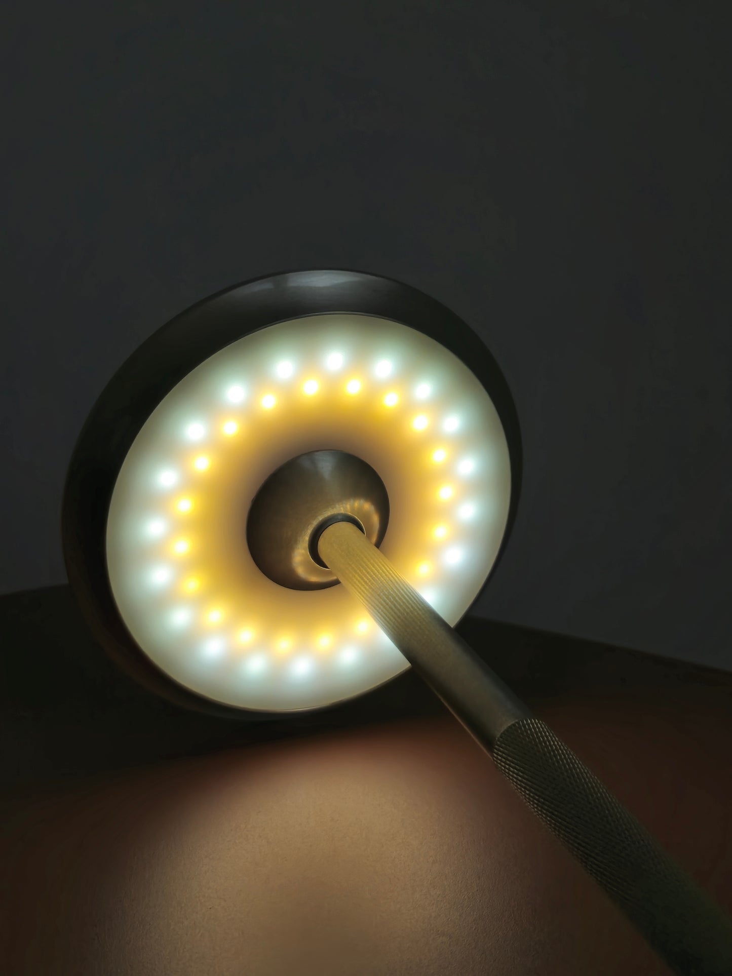 vintage Kabellose Lampe, Lichtfarbe kalt/warm hell