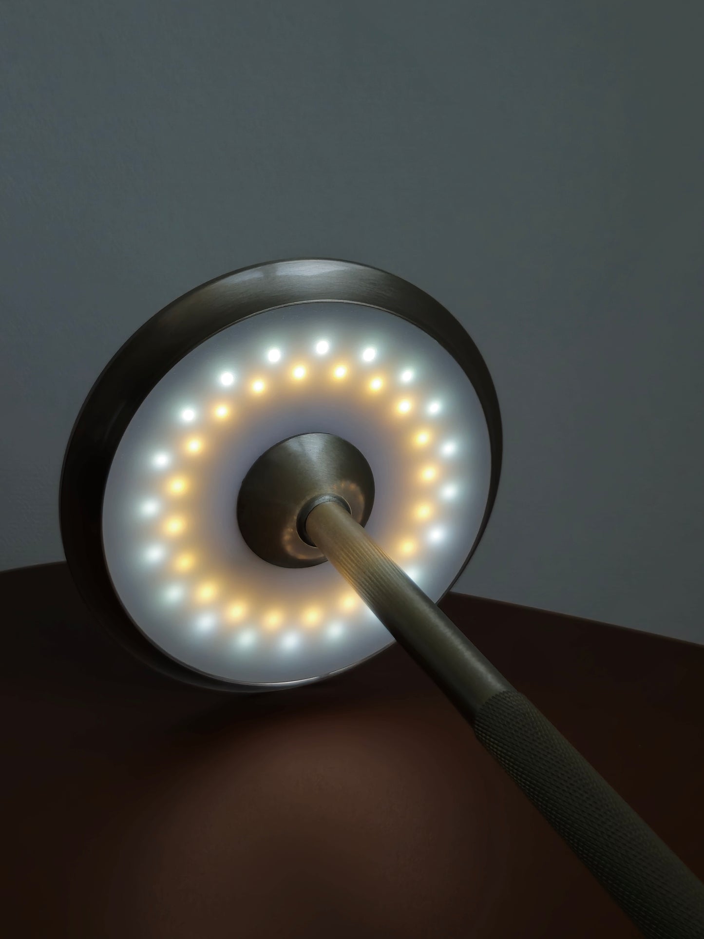 vintage Kabellose Lampe, Lichtfarbe kalt/warm dunkel